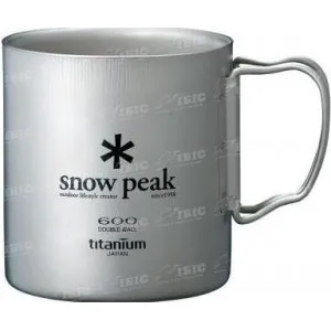 Термокружка Snow Peak MG-054 титанова 600мл
