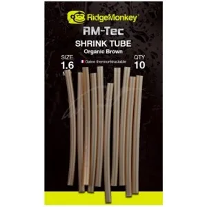 Термоусадочная трубка RidgeMonkey RM-Tec Shrink Tube Organic Brown 1.6мм (10шт)