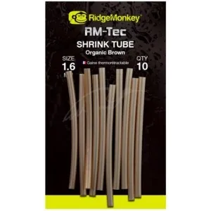 Термоусадочна трубка RidgeMonkey RM-Tec Tube Shrink Organic Brown 3.6 мм (10шт)