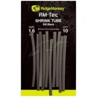 Термоусадочная трубка RidgeMonkey RM-Tec Shrink Tube Silt Black 3.6мм (10шт)