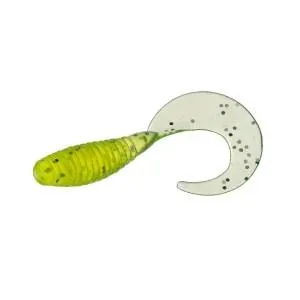 Твистер Lucky John Micro Grub 1" 071 Lime Shartreuse