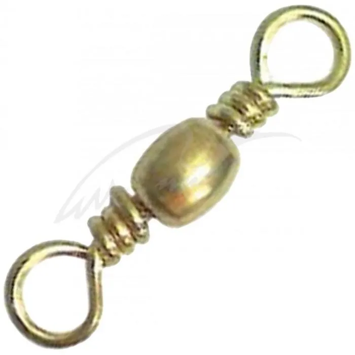 Вертлюжок Lucky John Barrel Swivel Brass №3 36кг (10шт/уп)