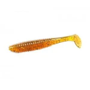 Виброхвост Angry Baits Shiner 3" Caramel