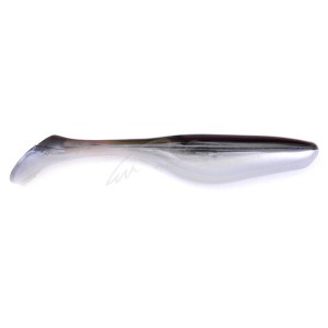 Виброхвост Bass Assassin Sea Shad 4" 10cm Black Shad