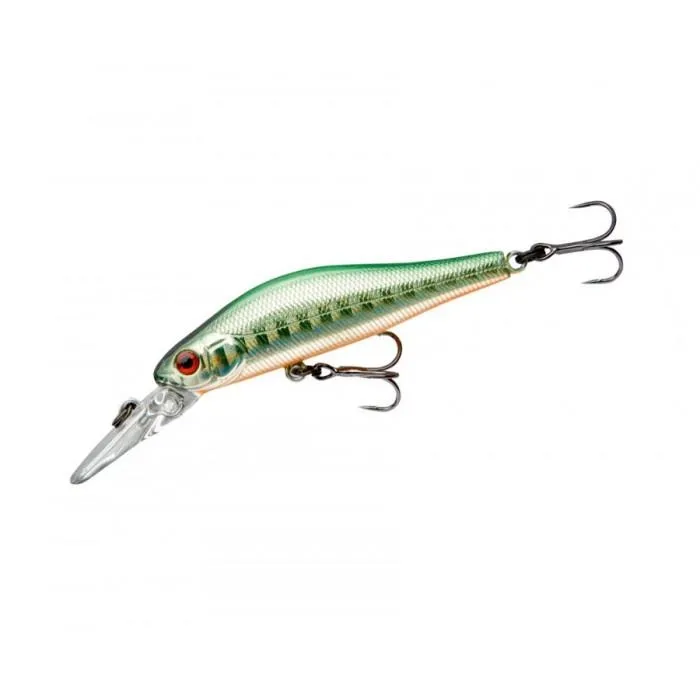 Воблер Cormoran Hiroko Minnow DR 50 Chrome Chartreuse