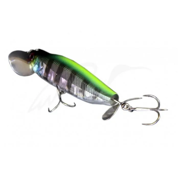 Воблер Jackall Cup Rap 97mm 21.0g Chartreuse/Blue Drip