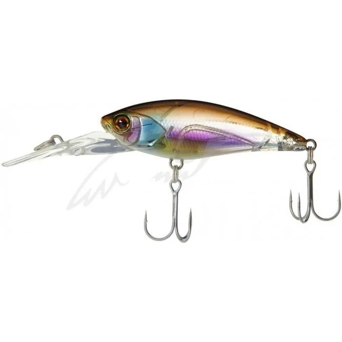 Воблер Jackall D-Bill Shad 55MR Half Mirror Wakasagi