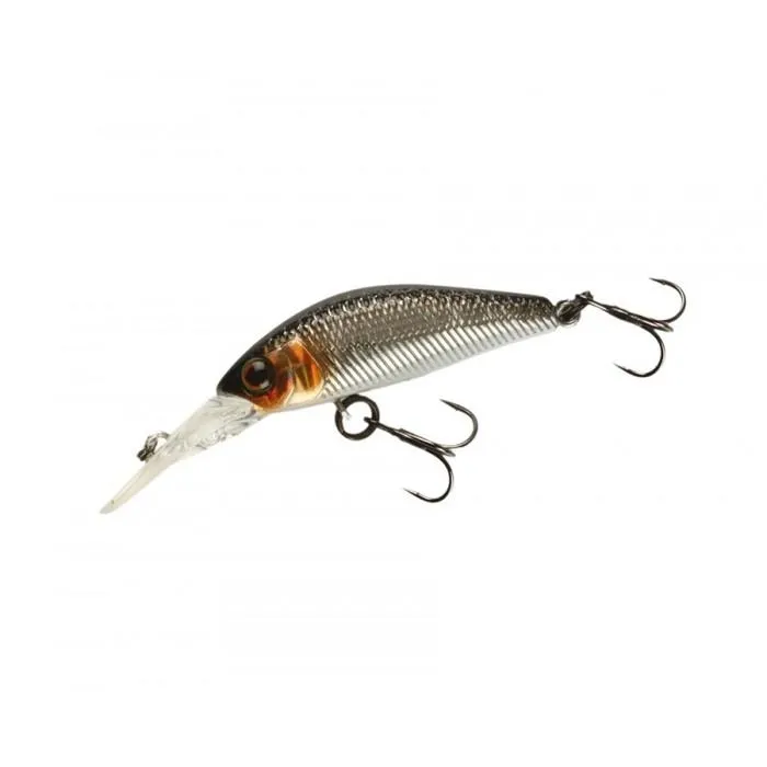 Воблер Jackall Diving Chubby Minnow 35mm 2.7g HL Silver&Black