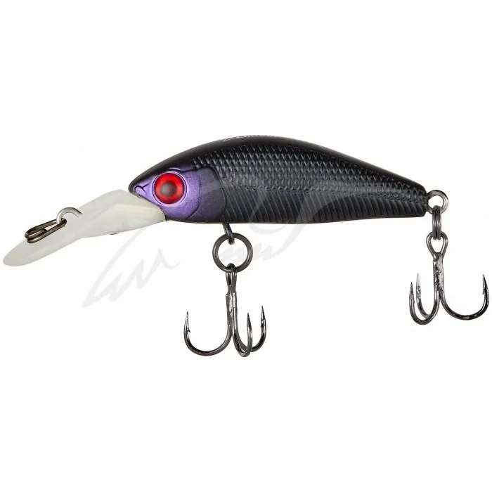 Воблер Jackall Diving Chubby Minnow 35mm 2.7g Mat Black