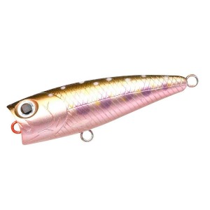 Воблер Lucky Craft Bevy Popper 50 Pearl Char Shad