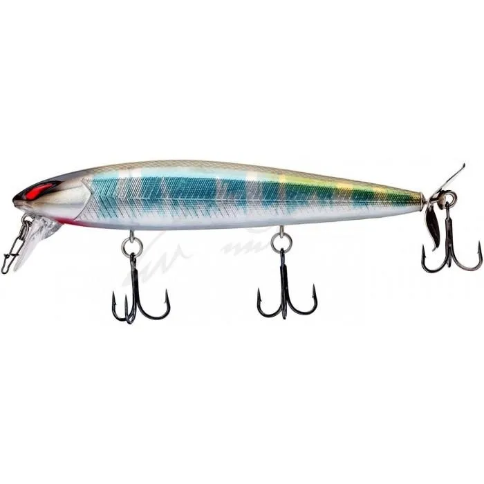 Воблер Nories Laydown Minnow Wake Prop Plus 112mm 14.9g BR-136