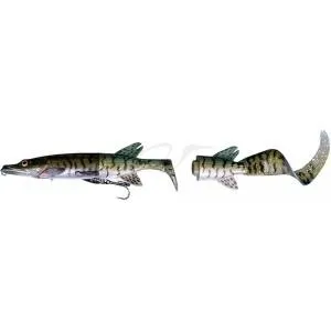 Воблер Savage Gear 3D Hybrid Pike 170SS 170mm 45.0g #07 Green Silver Pike