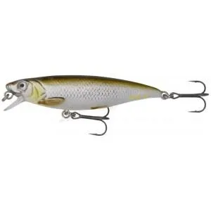 Воблер Savage Gear 3D Twitch Minnow SS 80mm 8.5g 02-Green Silver Ayu