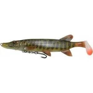 Воблер Savage Gear 4D Pike Shad 200mm 65g SS 01 Striped Pike