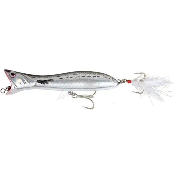 Воблер Savage Gear Panic Popper 105 10.5cm 22g 01-Dirty Silver Mullet