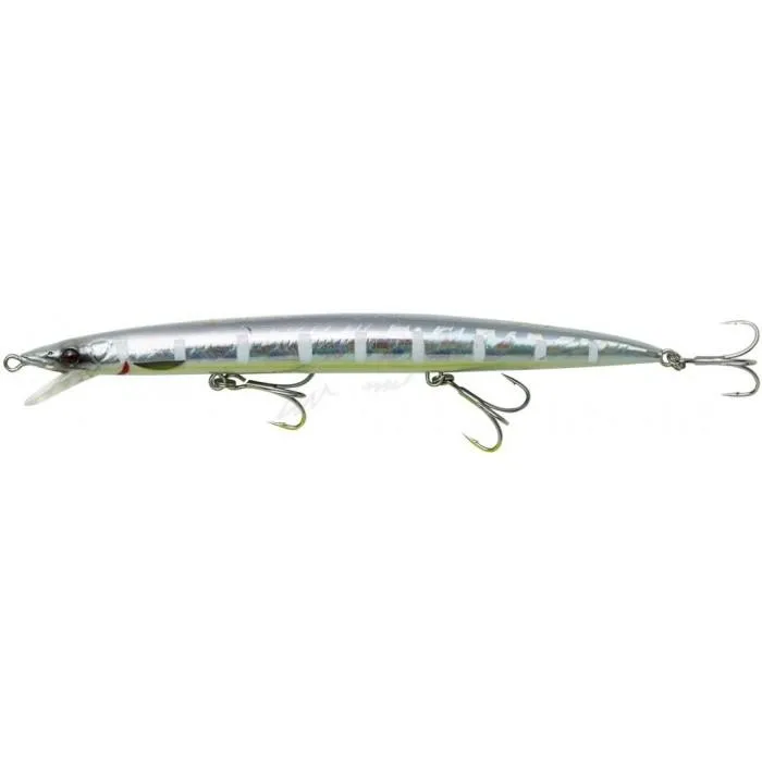 Воблер Savage Gear Sandeel Jerk Minnow S 145mm 17.0g Zebra Glow