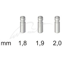 Втулка для гумки Stonfo 3 Metal Tip Guides 1.9 мм