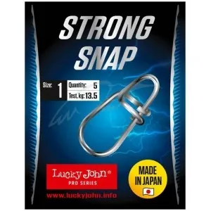 Застежка Lucky John Pro Series Strong Snap №1 (5шт/уп)