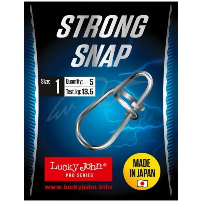 Застежка Lucky John Pro Series Strong Snap №15 (5шт/уп)