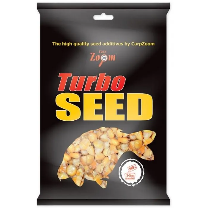 Зерновая смесь CarpZoom Turbo Seed 3X Mix - Corn+Wheat+Hemp 500г