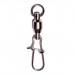 Вертлюжок с подшипником и с застежкой Lucky John Ball Bearing Swivel 002