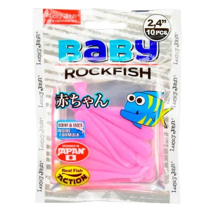 Виброхвост 2,4" Lucky John Baby Rockfish F05