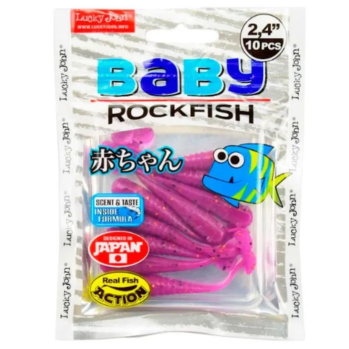 Виброхвост 2,4" Lucky John Baby Rockfish 033 S26