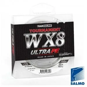 Шнур TEAM SALMO TOURNAMENT WX8 ULTRA PE 150/017
