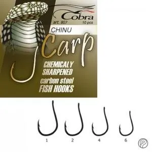 Крючки Cobra CARP CHINU сер.807NSB разм.004 10шт