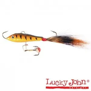 Балансир Lucky John Soft Tail 2.5 25мм 43 с белич.хвостом