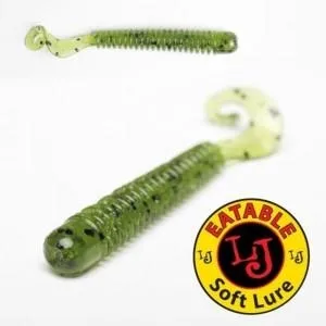 Твістер Lucky John LJ Ballist 3.3" PA01 Watermelon