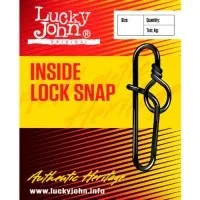 Застежка Lucky John INSIDE LOCK SNAP 0001 5шт