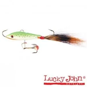 Балансир Lucky John Soft Tail 2.5 25мм 40 с белич.хвостом