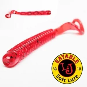 Твистер Lucky John LJ Ballist 2.5" PA06 Bleeding Shrimp