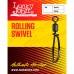 Вертлюжок застежка Lucky John Rolling Swivel 3/0 5шт