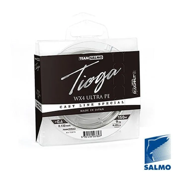 Шнур Team Salmo TIOGA Silver Grey 150/019