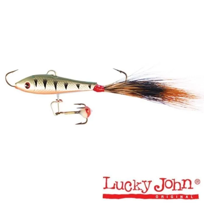 Балансир Lucky John Soft Tail 2.5 25мм 41 с белич.хвостом