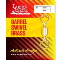 Вертлюжок Lucky John BARREL SWIVEL BRASS 5003-001
