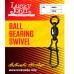 Вертлюжок с подшипником и с застежкой Lucky John Ball Bearing Swivel 002