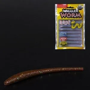 Слаги 2,3" съедобные искусственные Lucky John PS WIGGLER WORM 140153-S13