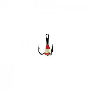 Крючок-тройник для приманок Lucky John с каплей цвет. разм.012/RFR 10шт.