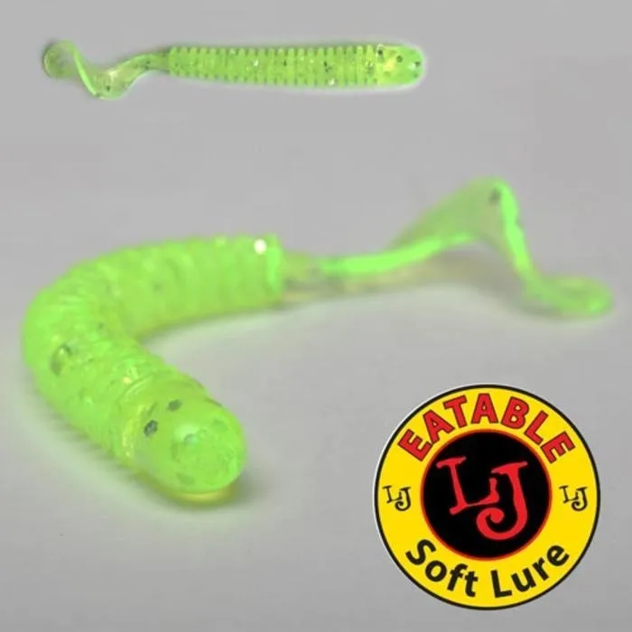 Твистер Lucky John LJ Ballist 3.3" 071 Lime Chartreuse