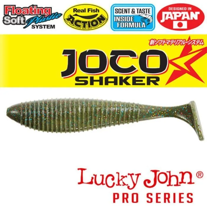 Виброхвост 4,5" Lucky John Joco Shaker Super Floating 303-F08