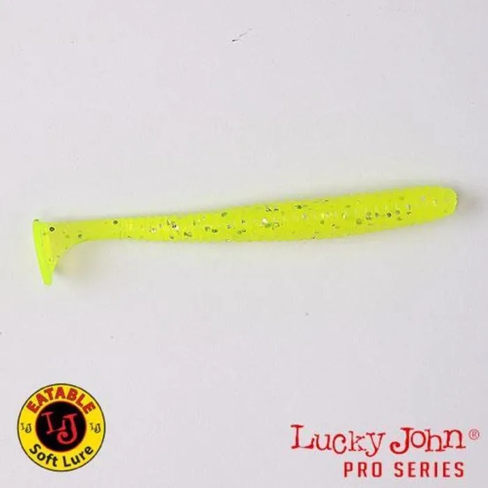 Виброхвост Lucky John LJ S-Shad Tail 3.8" 071 Lime Chartreuse