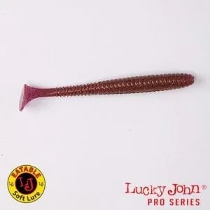 Виброхвост Lucky John LJ S-Shad Tail 3.8" S13 Purple Plum