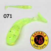 Виброхвост Lucky John LJ Tioga 3.4" 071 Lime Chartreuse