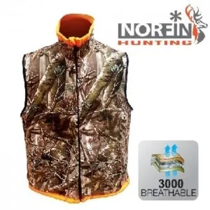 Жилет флисовый Norfin Hunting Reversable Vest Passion/Orange