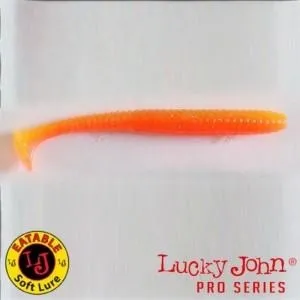 Виброхвост Lucky John LJ S-Shad Tail 3.8" T26 Orange Chart