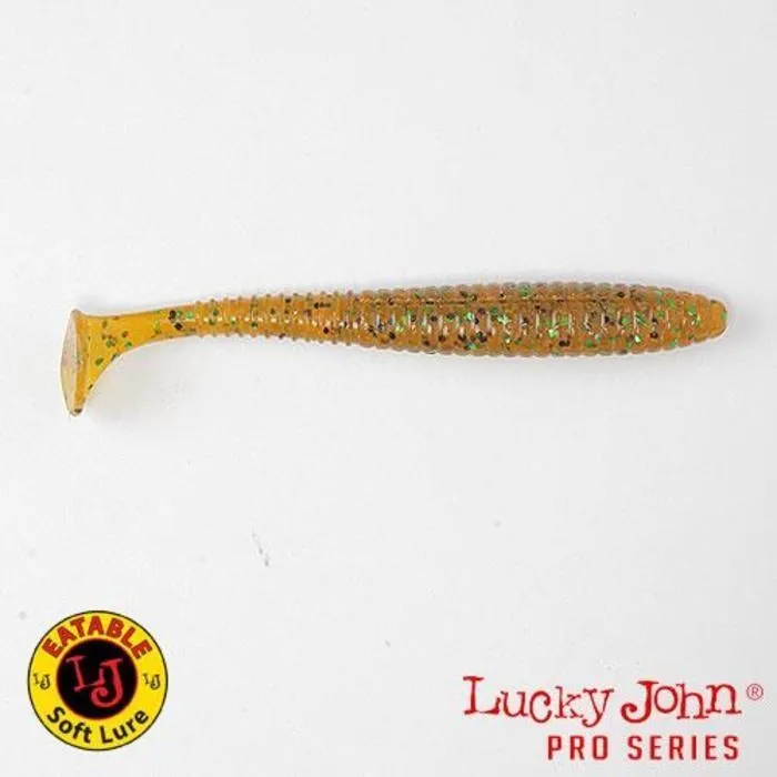 Виброхвост Lucky John LJ S-Shad Tail 2.8" PA19 Osaka Pumpkin