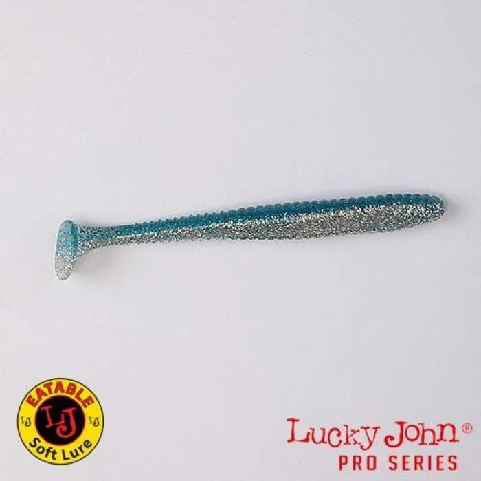 Виброхвост Lucky John LJ S-Shad Tail 3.8" T05 Crystal Blue